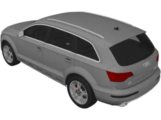 Audi Q7 4.2 TDi 3D Model