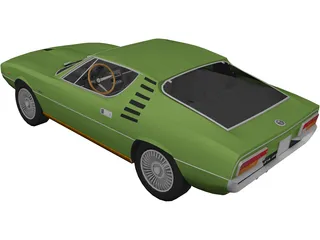 Alfa Romeo Montreal 3D Model