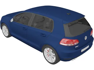 Volkswagen Golf 5 3D Model