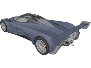 Mazda Furai 3D Model