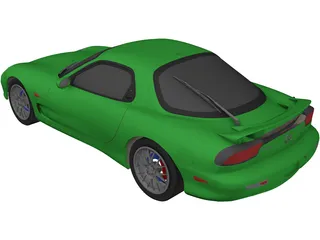 Mazda RX-7 Spirit 3D Model