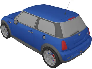 Mini Cooper S 3D Model