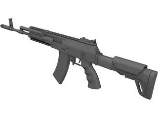 AK-12 3D Model