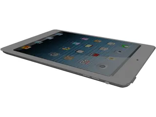 Apple iPad Mini 3D Model