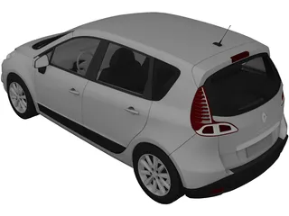 Renault Scenic (2010) 3D Model