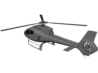 Eurocopter EC-120B Colibri 3D Model