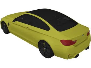 BMW M4 Coupe (2015) 3D Model