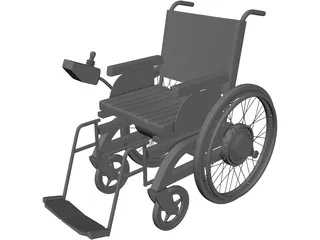 Wheelchair Electro 3D Model