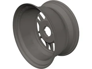 Enkei PF01 Wheel 3D Model