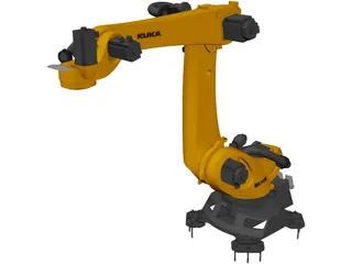 Kuka KR180R3200PA Robot 3D Model
