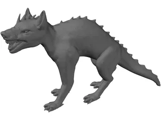 Chupacabra 3D Model