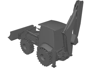 Excavator 3D Model