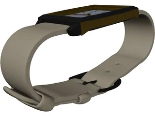 Wrist Watch 3D Model