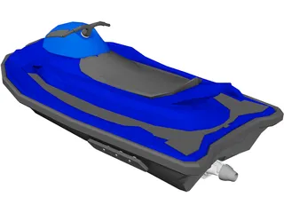 Personal Watercraft 3D Model