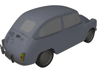 Zastava 750 3D Model