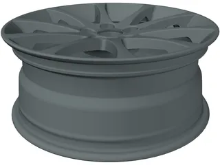 Roda Aro 17 3D Model