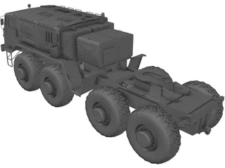 MAZ-537 3D Model