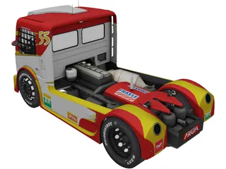 Mercedes-Benz ABF Racing Team 3D Model