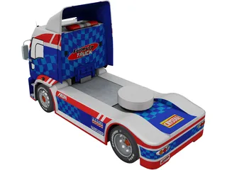 Formula Truck 2013 PaceCar 3D Model