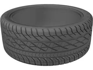 Goodyear Eagle GT 18x8.5 3D Model