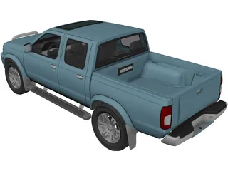 Nissan Frontier Crew Cab 3D Model