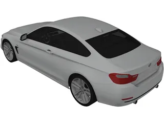 BMW 4-Series 435i (2014) 3D Model