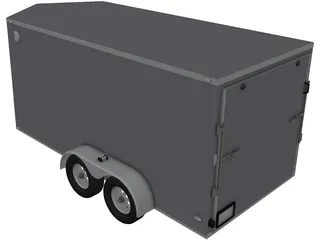 Light Trailer 3D Model