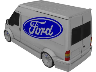 Ford Transit [Tuned] 3D Model