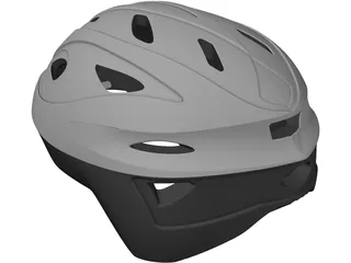 Bike Helmet 3D Model