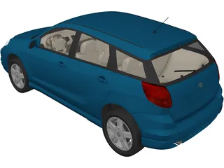 Toyota Matrix 3D Model