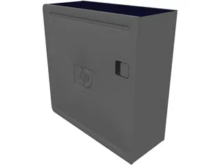 PC HP 7800 3D Model