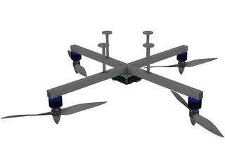 Quadrocopter 3D Model