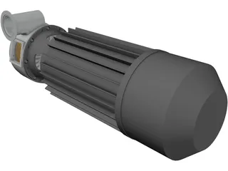 Tesla Motor 3D Model