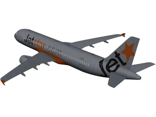 Airbus A320 3D Model