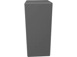 JBL SR-X Series Speaker 3D Model