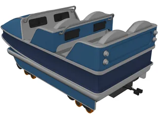 Cart 3D Model