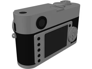 Leica M8 Digital Camera 3D Model