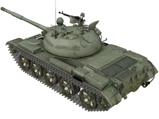 T-62 3D Model