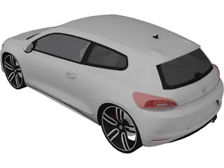 Volkswagen Scirocco 3D Model