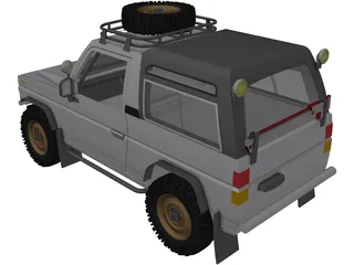 Daihatsu Rocky 3D Model