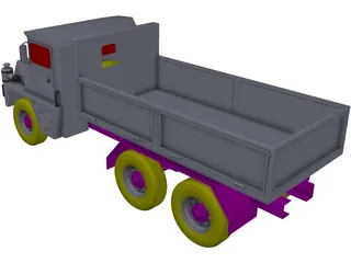 Dumper Truck 3D Model