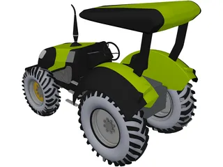 Tractor 3D Model