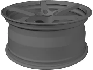 Wheel 19inch 3D Model
