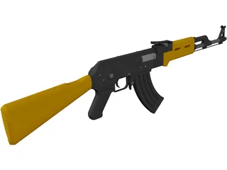 AK-47 3D Model