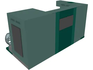 Display Booth 3D Model