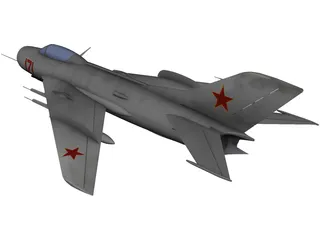 MiG-19 3D Model