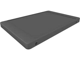 Slim SSD 3D Model