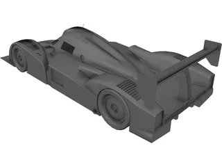 Peugeot 908 Le Mans 3D Model