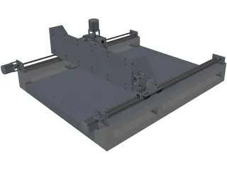 3 Axis CNC 3D Model