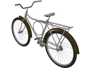 City Bicycle 3D Model